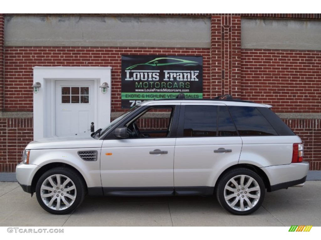 2006 Range Rover Sport Supercharged - Zambezi Silver Metallic / Ivory photo #1