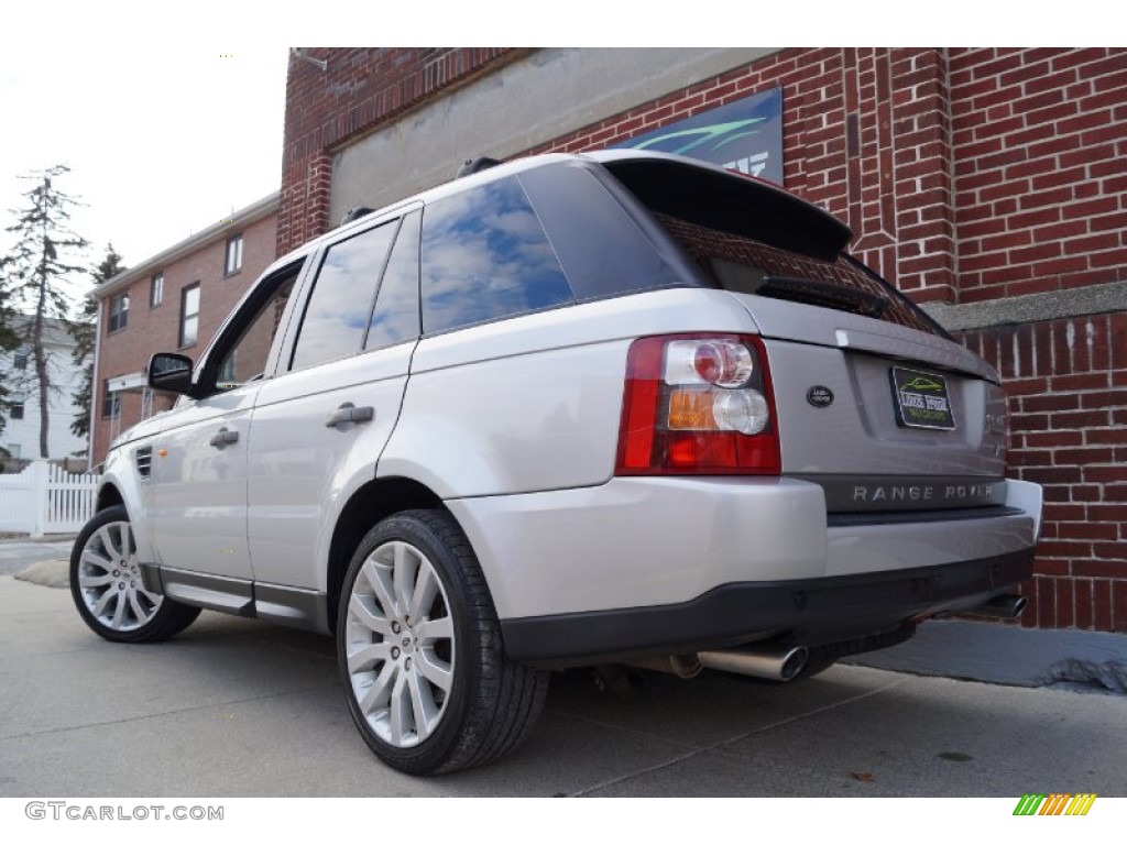 2006 Range Rover Sport Supercharged - Zambezi Silver Metallic / Ivory photo #3