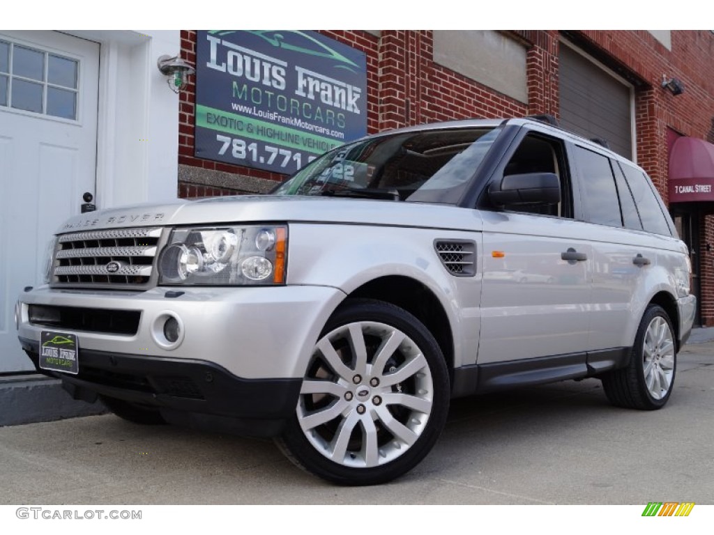2006 Range Rover Sport Supercharged - Zambezi Silver Metallic / Ivory photo #4