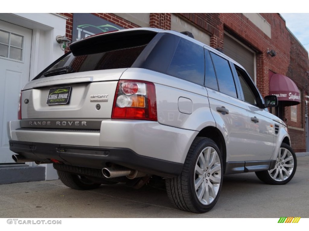 2006 Range Rover Sport Supercharged - Zambezi Silver Metallic / Ivory photo #5