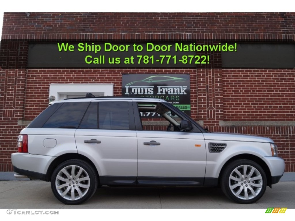 2006 Range Rover Sport Supercharged - Zambezi Silver Metallic / Ivory photo #6