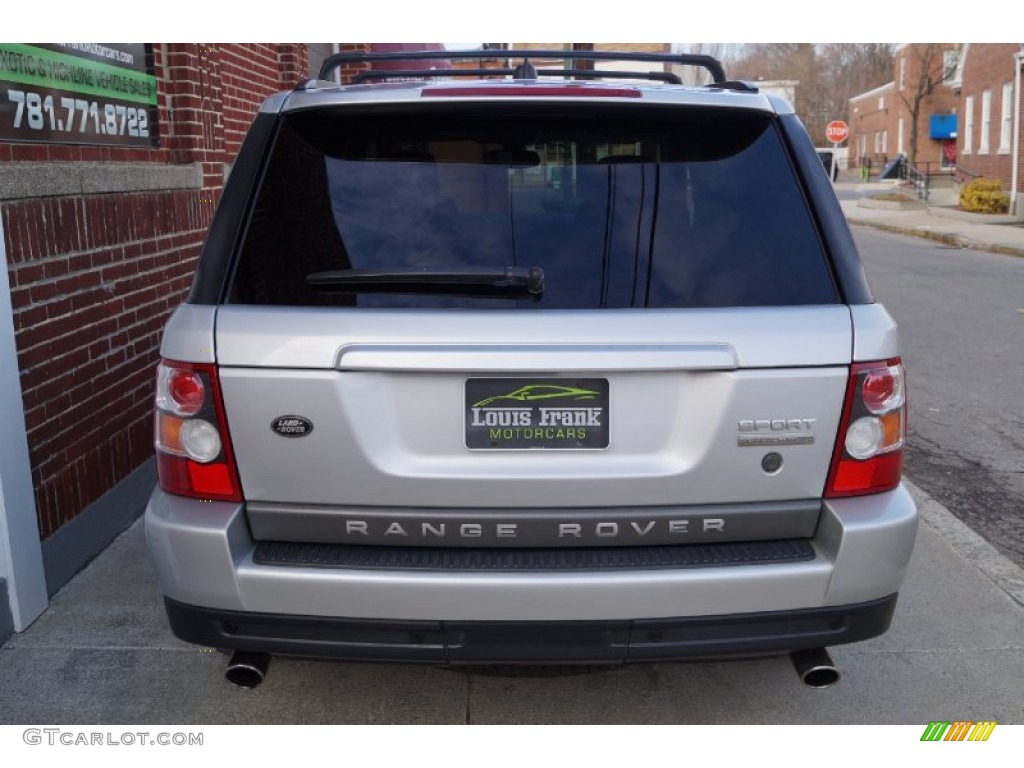 2006 Range Rover Sport Supercharged - Zambezi Silver Metallic / Ivory photo #8