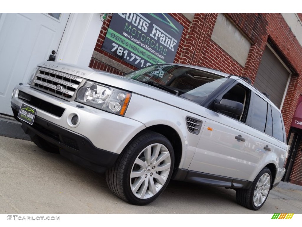 2006 Range Rover Sport Supercharged - Zambezi Silver Metallic / Ivory photo #9