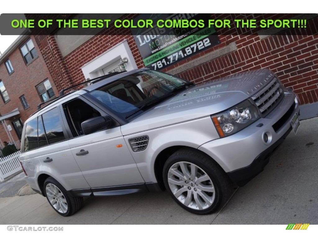 2006 Range Rover Sport Supercharged - Zambezi Silver Metallic / Ivory photo #10