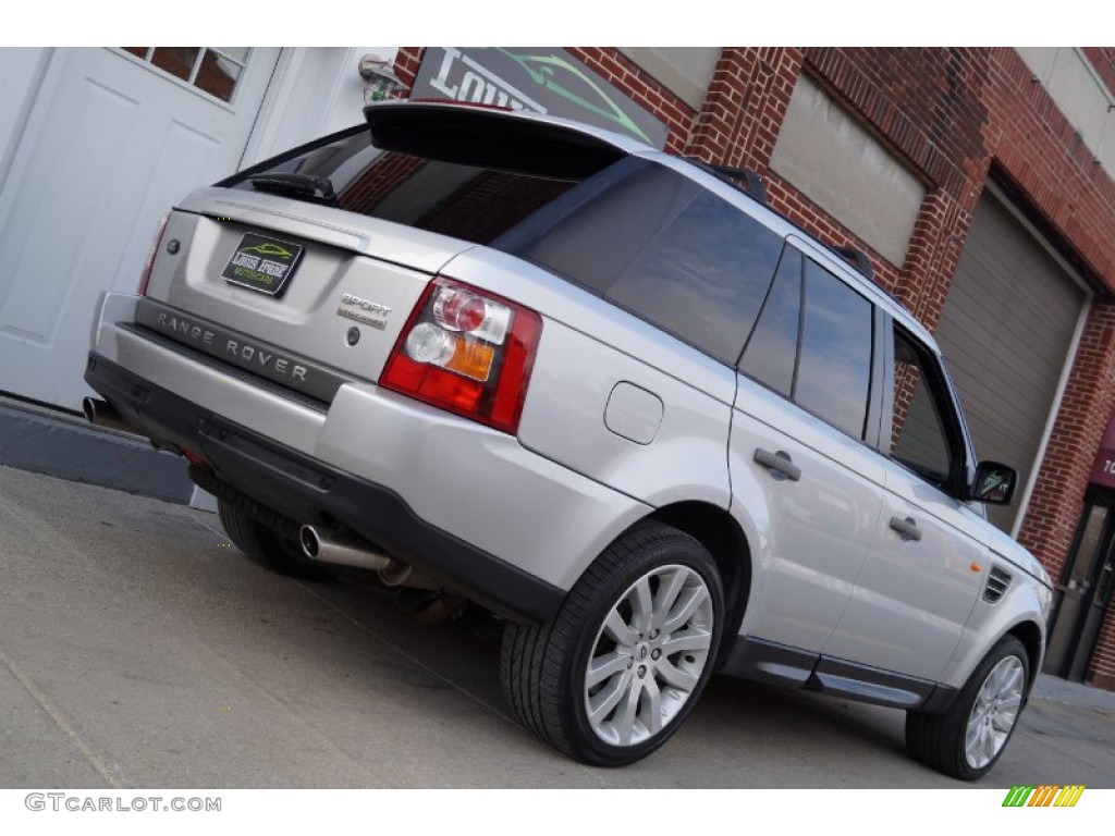 2006 Range Rover Sport Supercharged - Zambezi Silver Metallic / Ivory photo #12