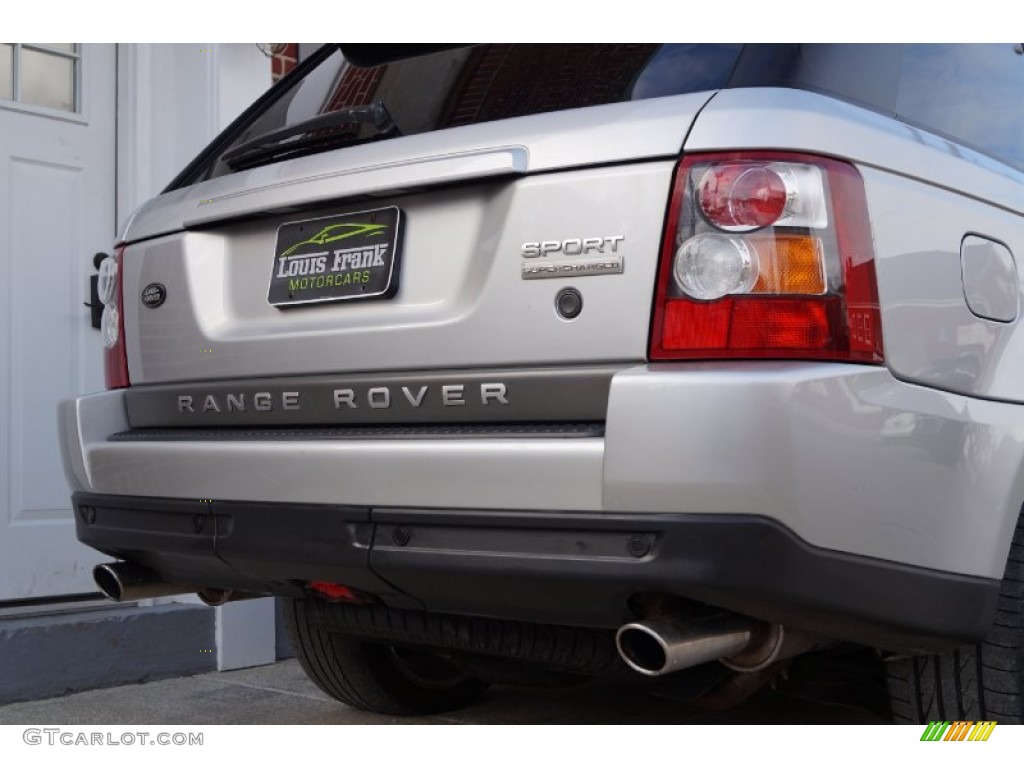 2006 Range Rover Sport Supercharged - Zambezi Silver Metallic / Ivory photo #31