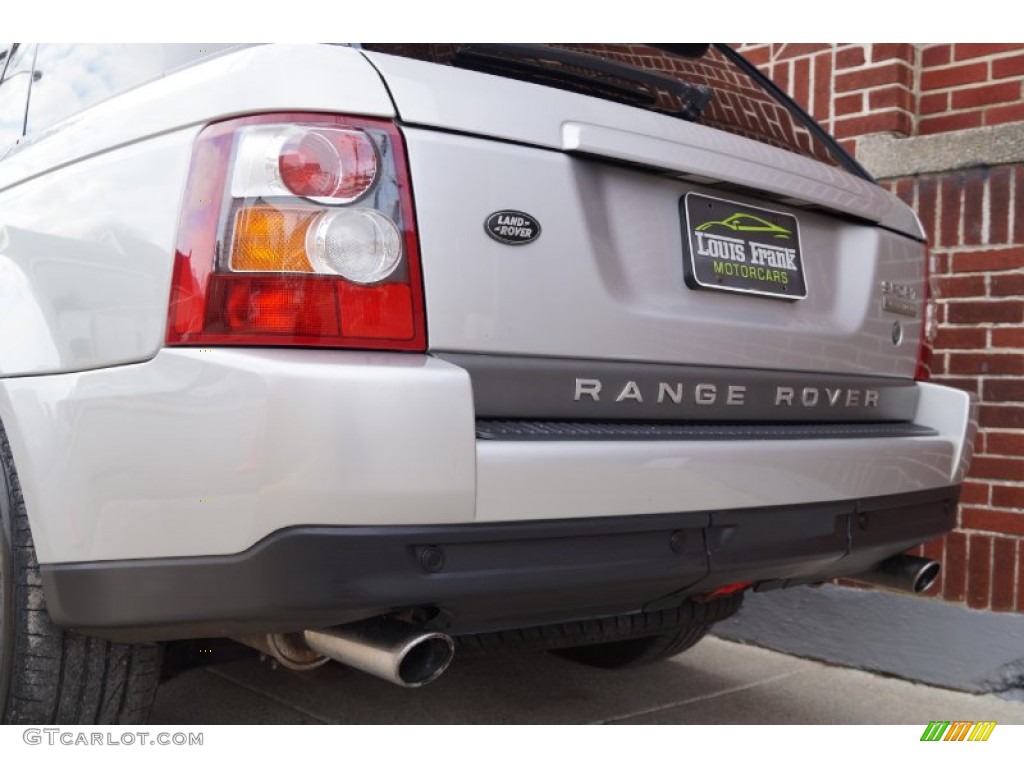 2006 Range Rover Sport Supercharged - Zambezi Silver Metallic / Ivory photo #33