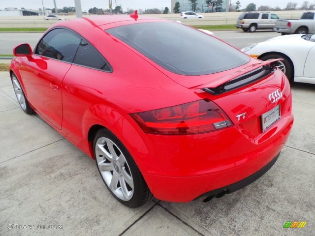 2008 TT 2.0T Coupe - Brilliant Red / Black photo #5