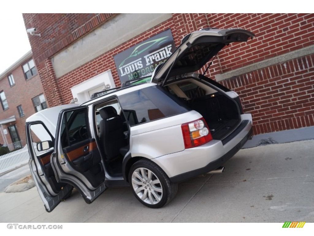 2006 Range Rover Sport Supercharged - Zambezi Silver Metallic / Ivory photo #48
