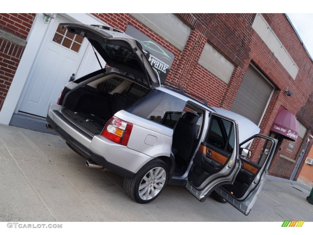 2006 Range Rover Sport Supercharged - Zambezi Silver Metallic / Ivory photo #49