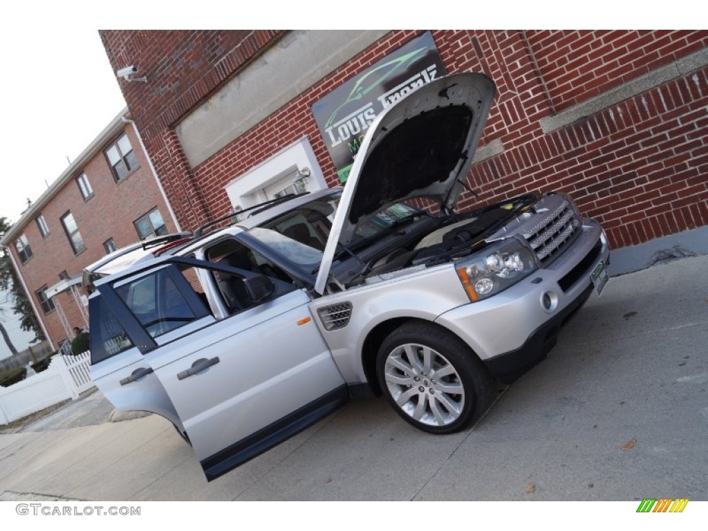 2006 Range Rover Sport Supercharged - Zambezi Silver Metallic / Ivory photo #50