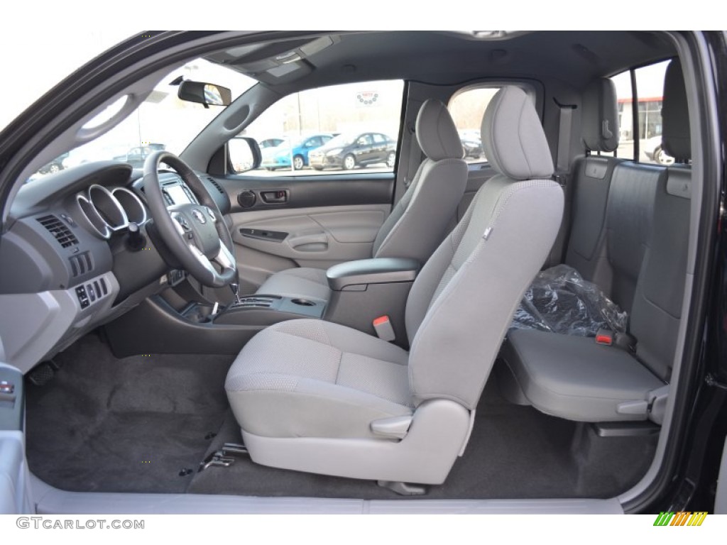 Graphite Interior 2015 Toyota Tacoma Access Cab Photo #100929569