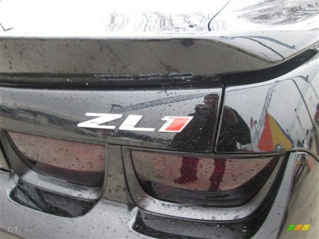 2012 Camaro ZL1 - Black / Black photo #9