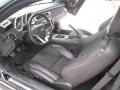 Black 2012 Chevrolet Camaro ZL1 Interior Color