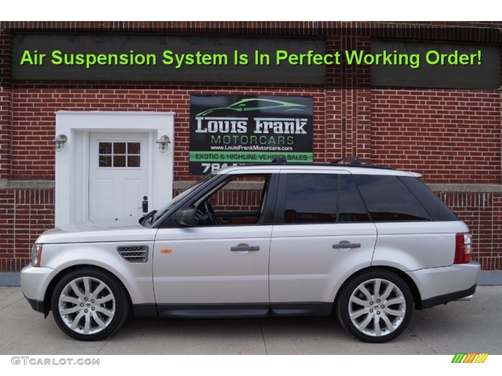 2006 Range Rover Sport Supercharged - Zambezi Silver Metallic / Ivory photo #97
