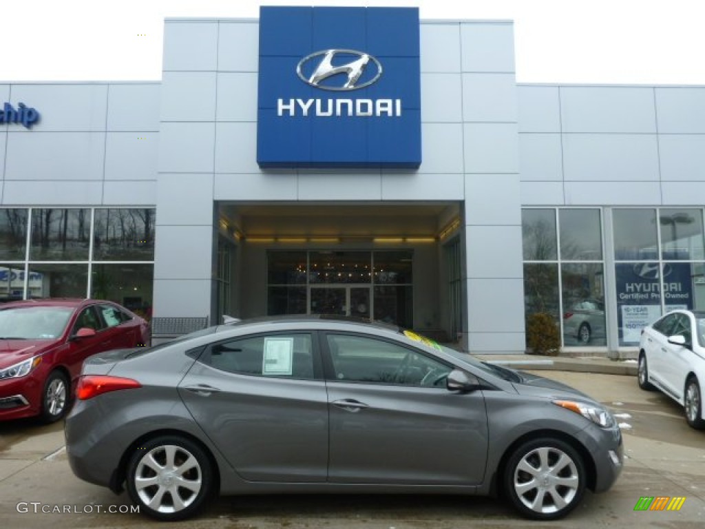 Harbor Gray Metallic Hyundai Elantra