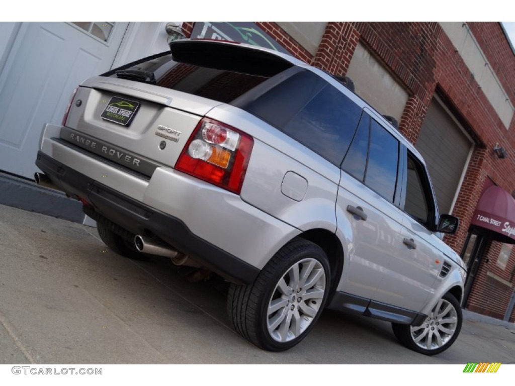 2006 Range Rover Sport Supercharged - Zambezi Silver Metallic / Ivory photo #121