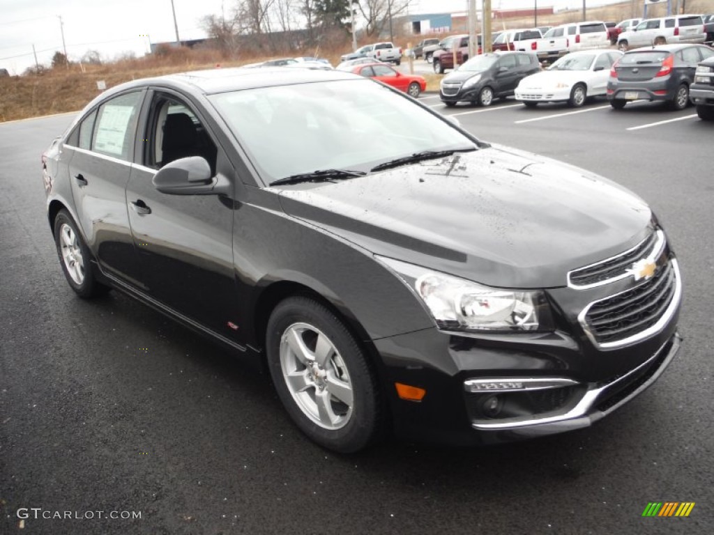 Black Granite Metallic 2015 Chevrolet Cruze LT Exterior Photo #100931891