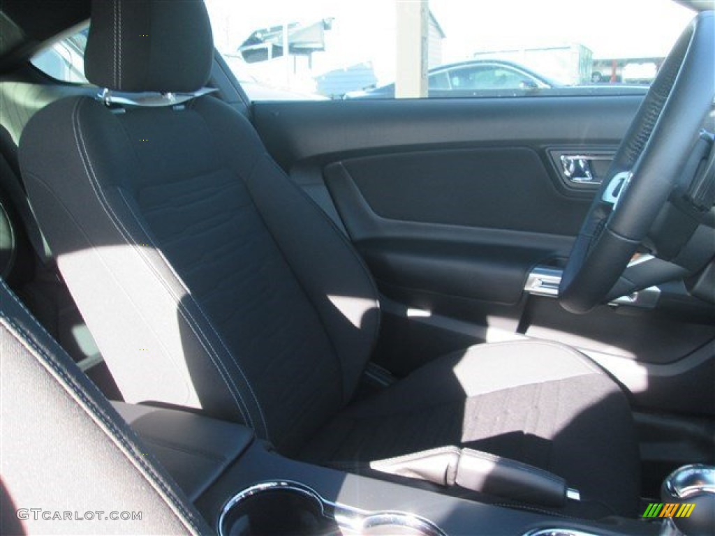 2015 Mustang GT Coupe - Ingot Silver Metallic / Ebony photo #18