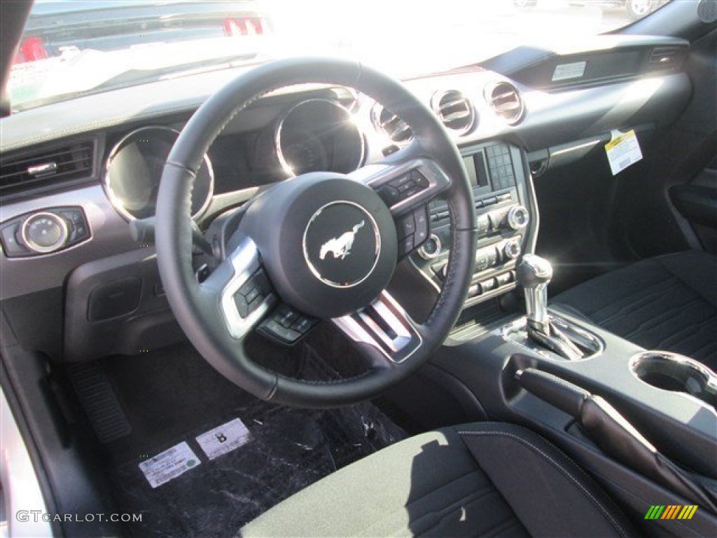 2015 Mustang GT Coupe - Ingot Silver Metallic / Ebony photo #20