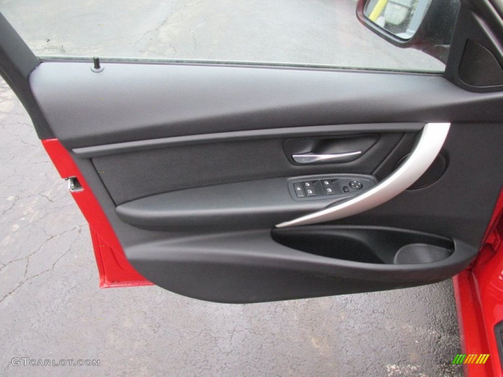 2013 3 Series 320i xDrive Sedan - Melbourne Red Metallic / Black photo #10