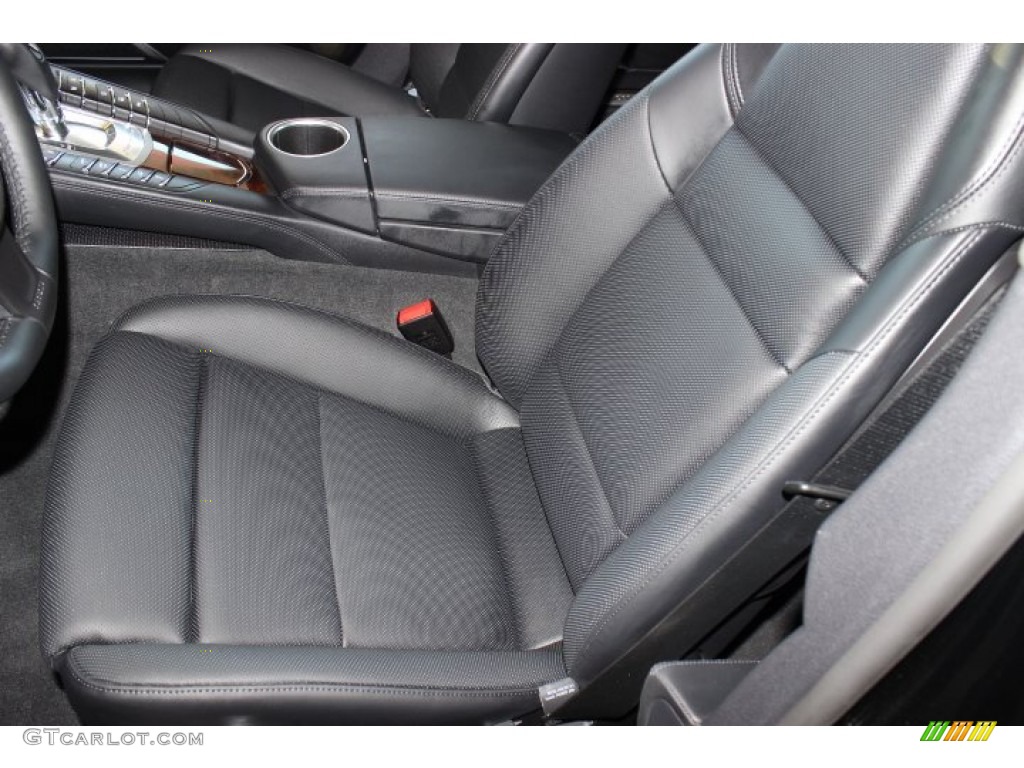 2014 Panamera Turbo Executive - Black / Black photo #12