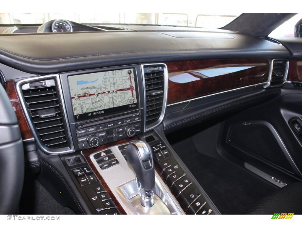 2014 Panamera Turbo Executive - Black / Black photo #14