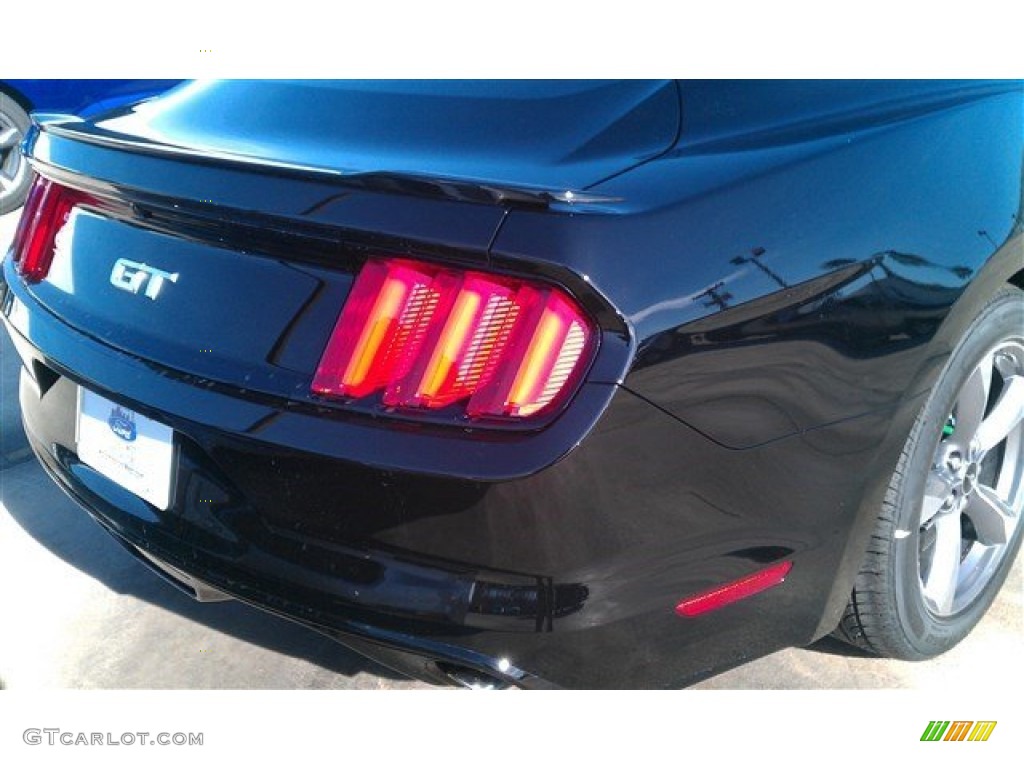 2015 Mustang GT Coupe - Black / Ebony photo #9