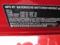  2013 3 Series 320i xDrive Sedan Melbourne Red Metallic Color Code A75