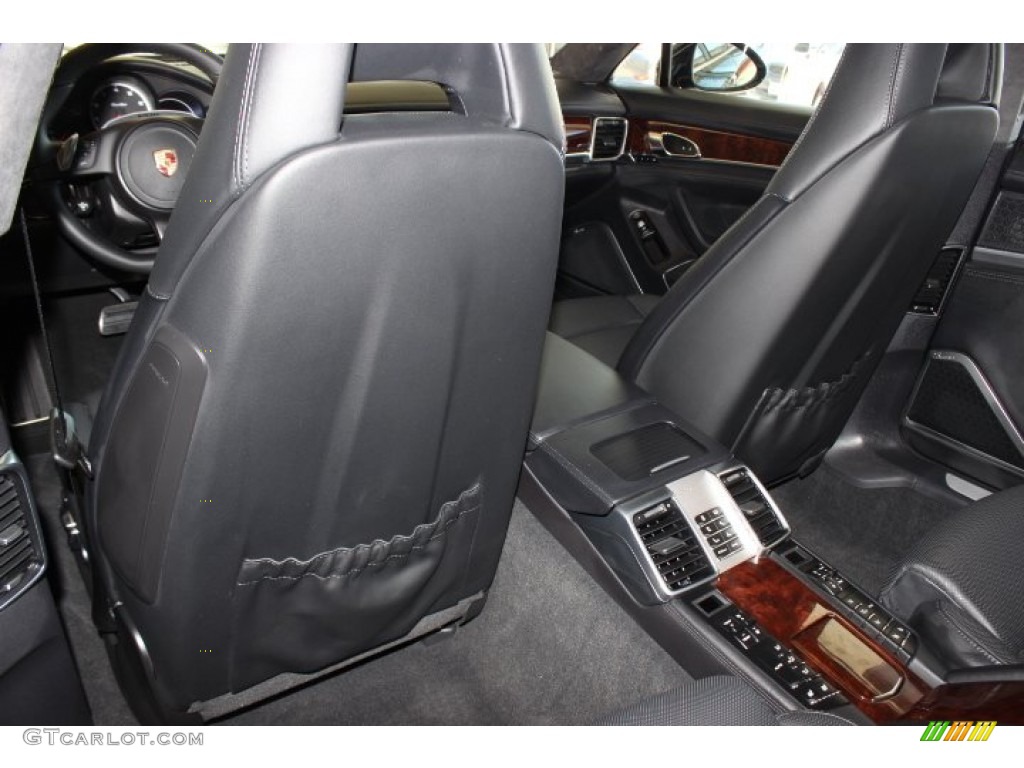 2014 Panamera Turbo Executive - Black / Black photo #27