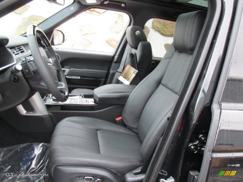 2015 Range Rover Supercharged - Santorini Black / Ebony/Ebony photo #12