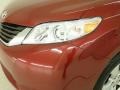 2011 Salsa Red Pearl Toyota Sienna LE  photo #8