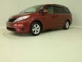 2011 Salsa Red Pearl Toyota Sienna LE  photo #9