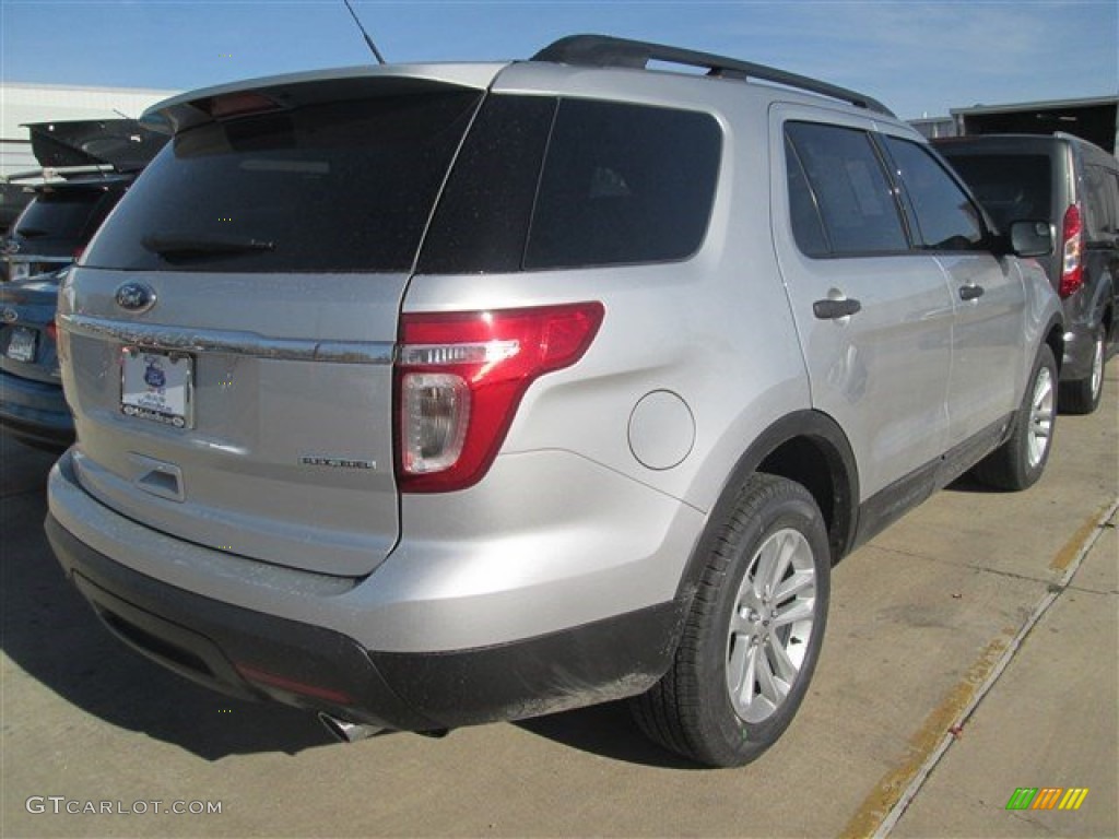2015 Explorer FWD - Ingot Silver / Medium Light Stone photo #40