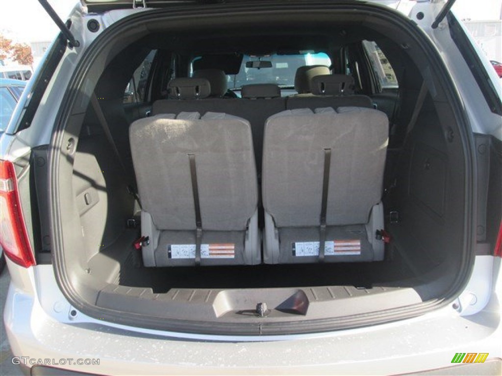 2015 Explorer FWD - Ingot Silver / Medium Light Stone photo #48