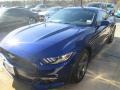2015 Deep Impact Blue Metallic Ford Mustang V6 Coupe  photo #5