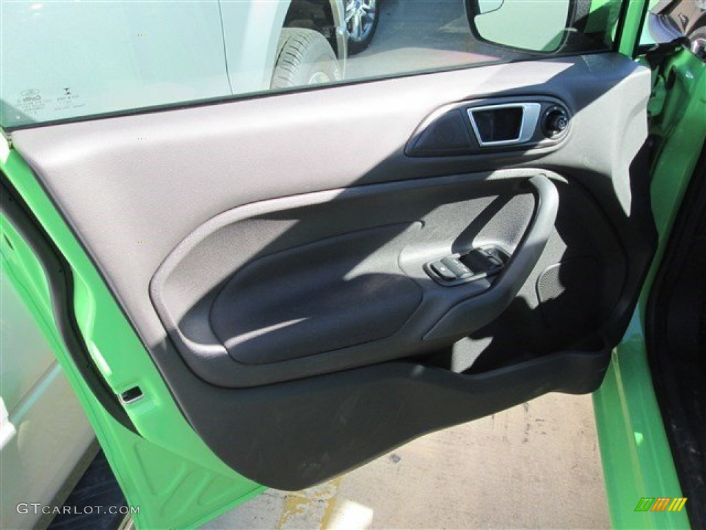 2015 Fiesta SE Sedan - Green Envy / Charcoal Black photo #18