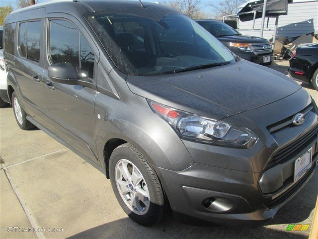 2015 Transit Connect XLT Wagon - Magnetic / Charcoal Black Cloth photo #9