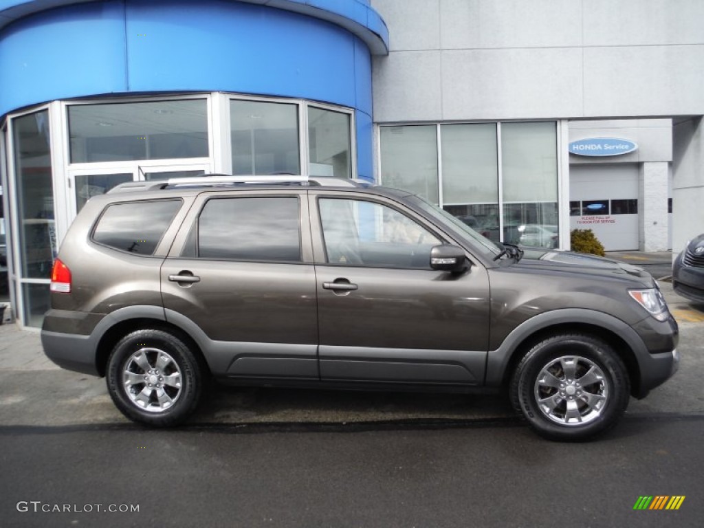 2009 Borrego EX V6 4x4 - Metal Bronze / Beige photo #2