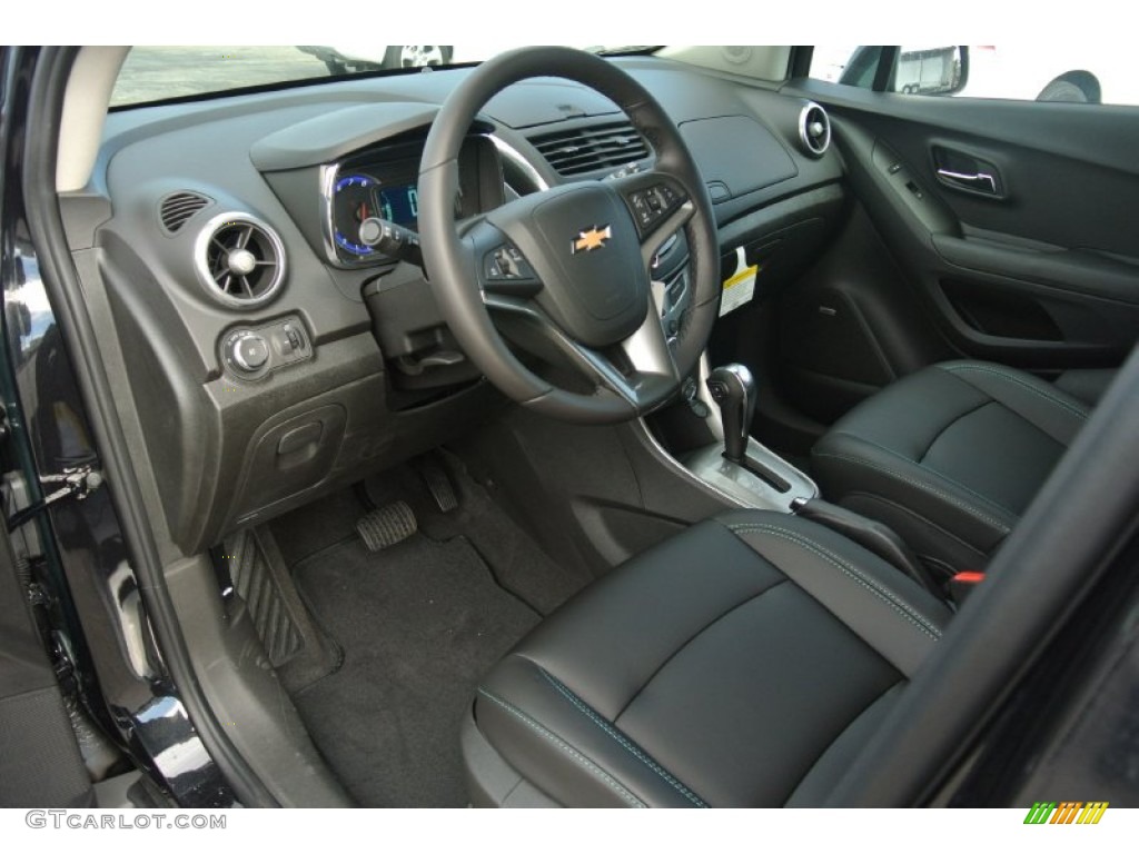 Jet Black Interior 2015 Chevrolet Trax LTZ Photo #100941212