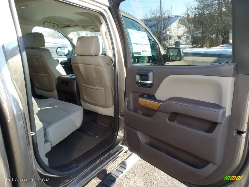 2015 Silverado 2500HD LTZ Crew Cab 4x4 - Brownstone Metallic / Cocoa/Dune photo #58