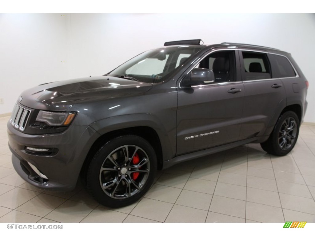 Granite Crystal Metallic 2015 Jeep Grand Cherokee SRT 4x4 Exterior Photo #100943078