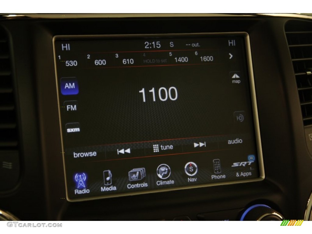 2015 Jeep Grand Cherokee SRT 4x4 Controls Photo #100943369