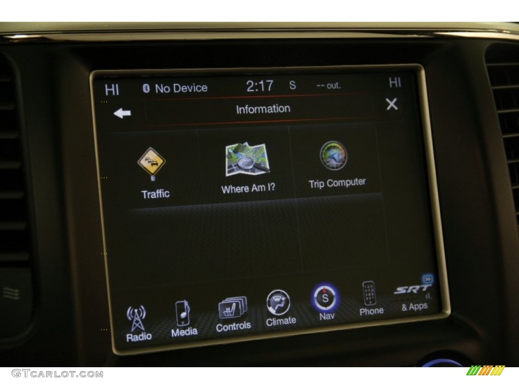 2015 Jeep Grand Cherokee SRT 4x4 Controls Photo #100943615