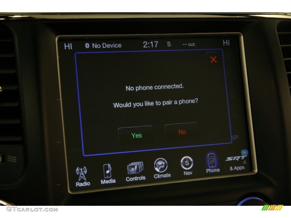 2015 Jeep Grand Cherokee SRT 4x4 Controls Photo #100943699