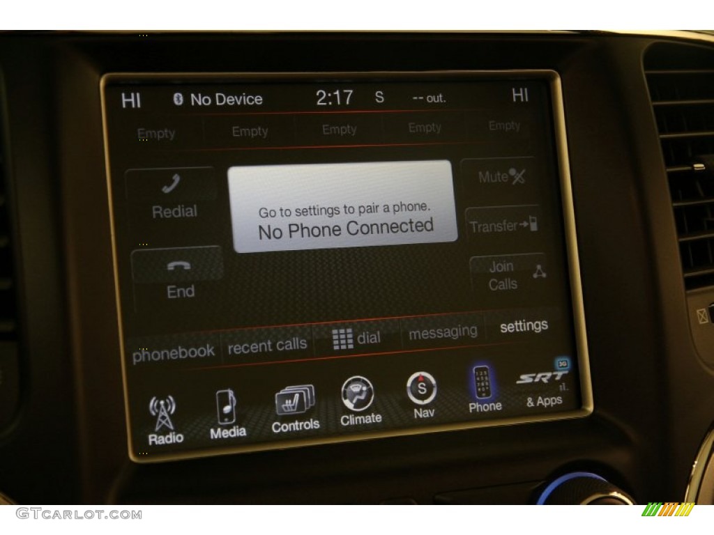 2015 Jeep Grand Cherokee SRT 4x4 Controls Photo #100943746