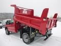 Vermillion Red - F350 Super Duty XL Regular Cab 4x4 Dump Truck Photo No. 6