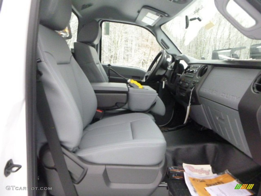 2015 Ford F550 Super Duty XL Regular Cab 4x4 Dump Truck Interior Color Photos