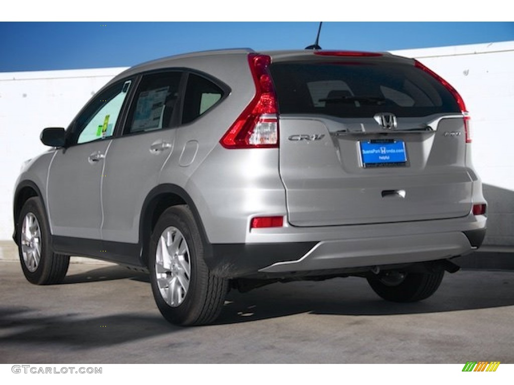 2015 CR-V EX-L AWD - Alabaster Silver Metallic / Gray photo #2