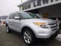 2014 Ingot Silver Ford Explorer Limited 4WD  photo #2